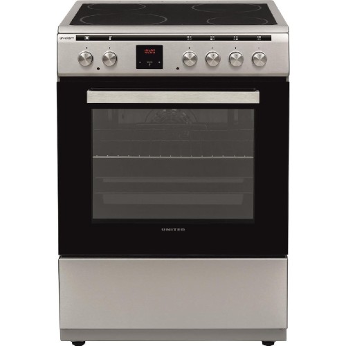 COOKER FREE STANDING  UFV-68289TP (ΚΕΡΑΜΙΚΗ / 69LT / A / INOX / POP / ΟΘΟΝΗ / ΤΗΛΕΣΚΟΠΙΚΟΣ)